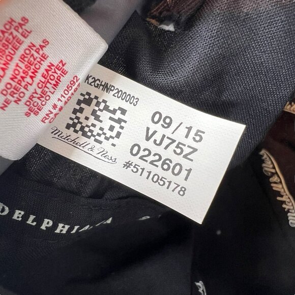 Pittsburgh Penguins Mitchell & Ness Rare Patchwork Snapback Hat Cap Hockey NHL - Picture 10 of 11